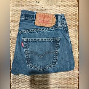 Levi's Classic 501 Straight Leg Denim Jeans